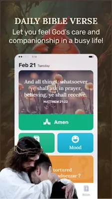 Pray Bible - Audio&Verse android App screenshot 4
